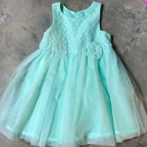 Mint green Cherokee size 4t party dress